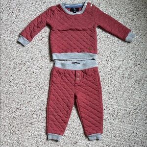 Pinkish Quilted - for all 7 mankind -sweat outfit